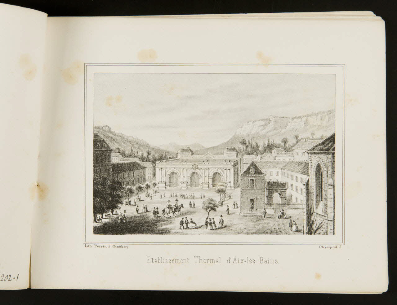 album Etablissement Thermal d'Aix-les-Bains. 1957.175.202.2 Photo