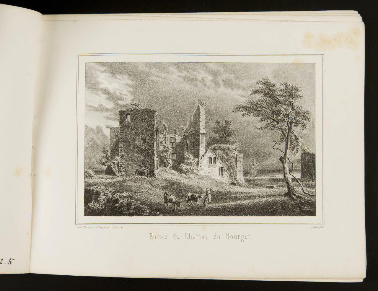 album Ruines du Château du Bourget. 1957.175.202.6 Photo