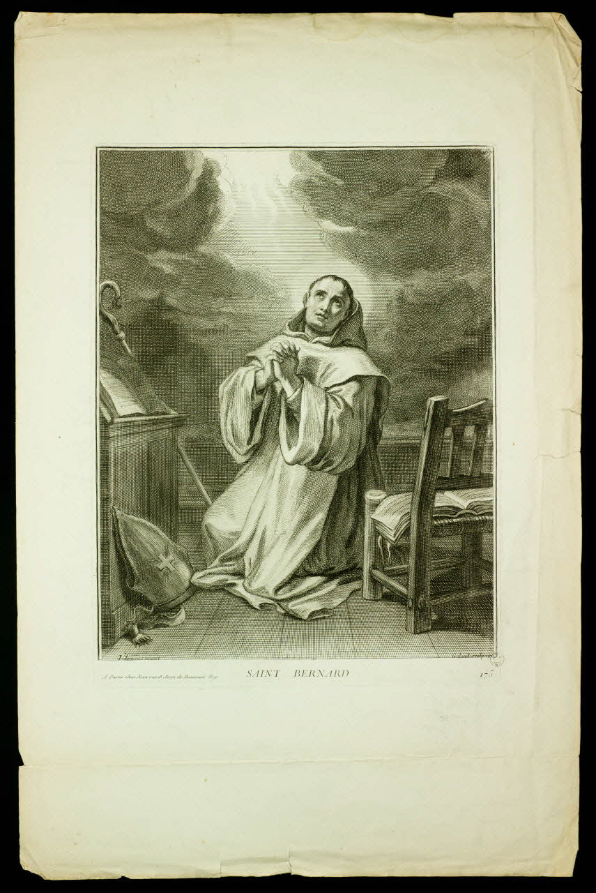 Jouvenet J. ; Galand ; Jean imagerie ancienne SAINT BERNARD Paris 1802-1846 1957.175.221 Photo