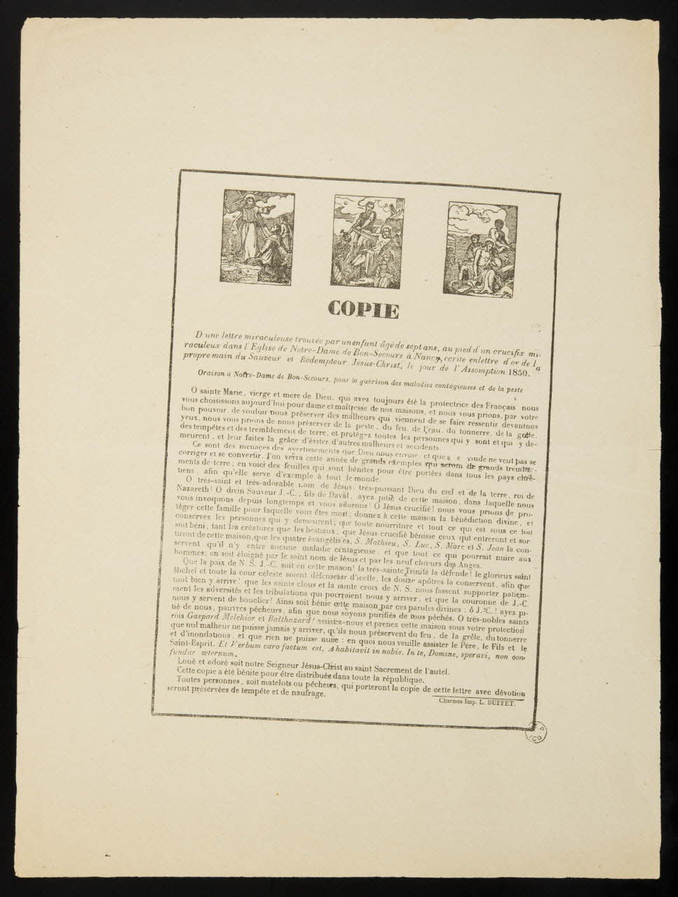 estampe COPIE 1957.175.237 Photo