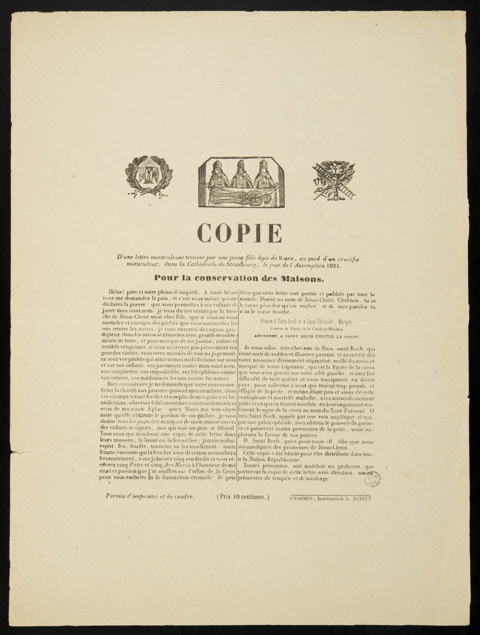 estampe COPIE 1957.175.238 Photo