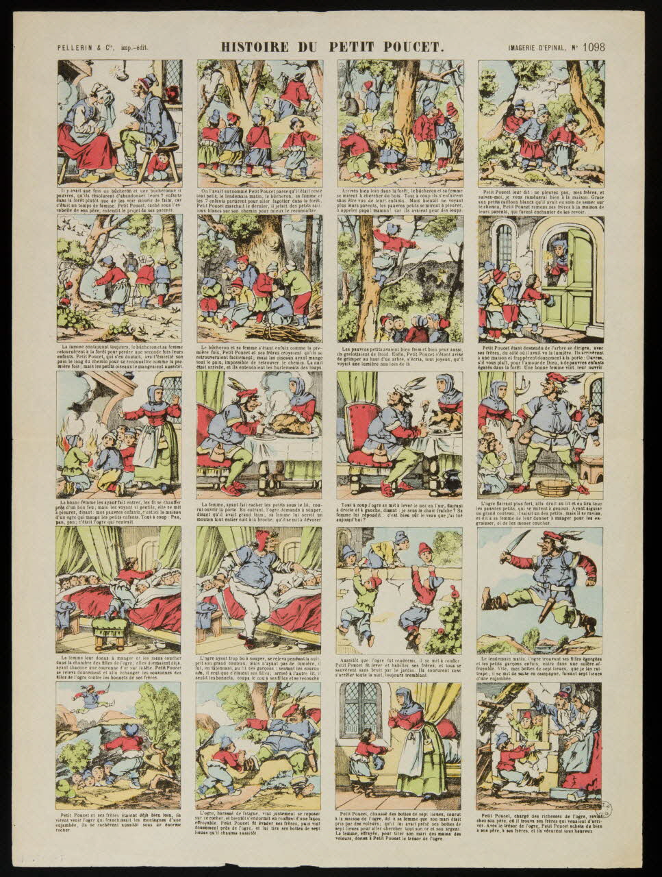 estampe HISTOIRE DU PETIT POUCET. 1957.175.241 Photo