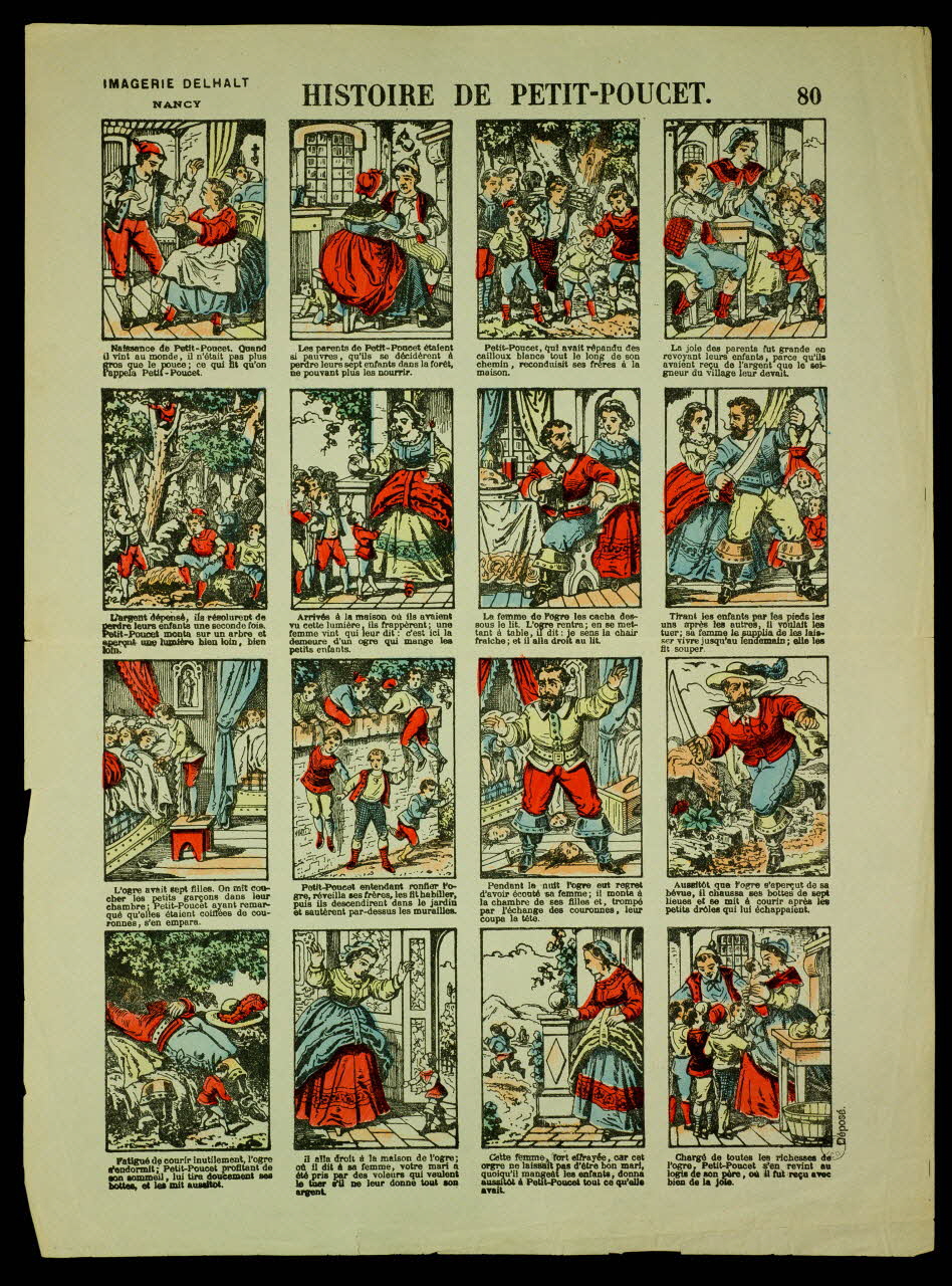 estampe HISTOIRE DE PETIT-POUCET 1957.175.250 Photo