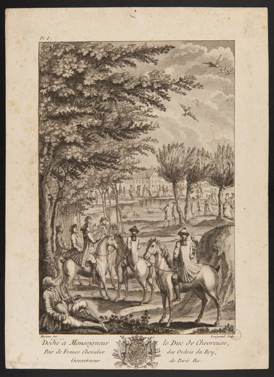 estampe Dédié à Monseigneur  le Duc de Chevreuse, 1957.175.275 Photo