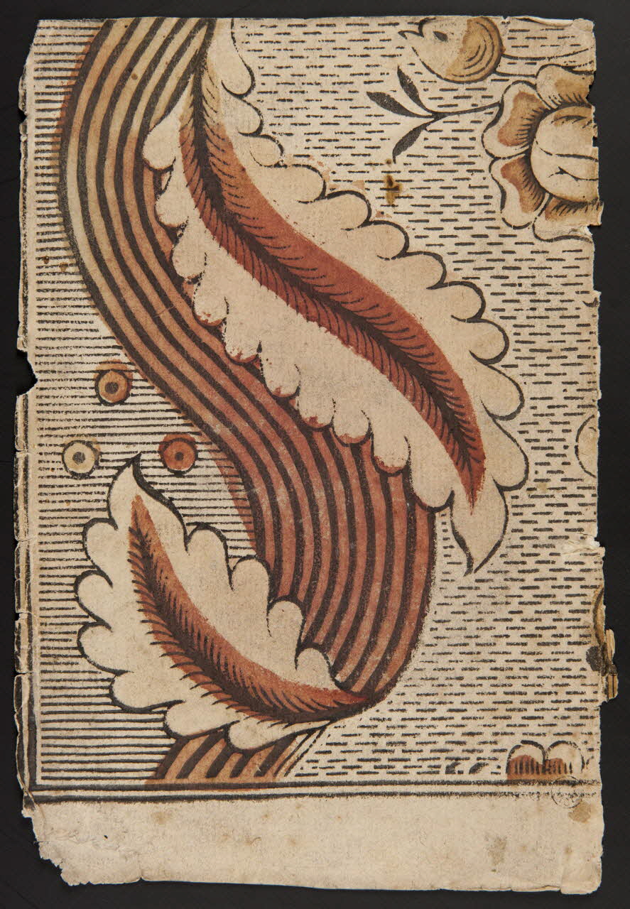 estampe Planche de motif 1957.175.285 Photo