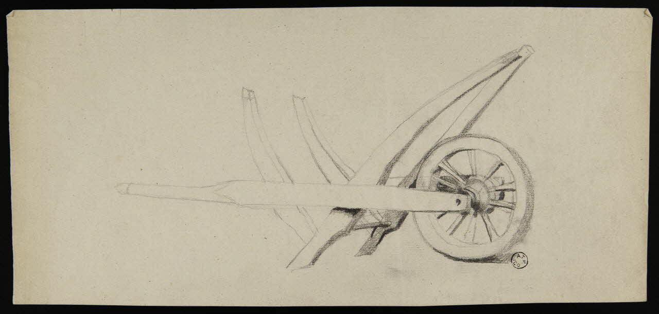 dessin double face Brouette 1894-1904 1957.175.368 Photo