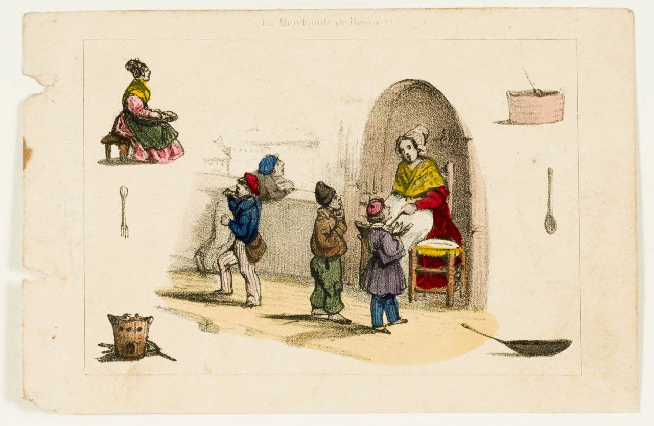 estampe La Marchande 1957.175.38 Photo