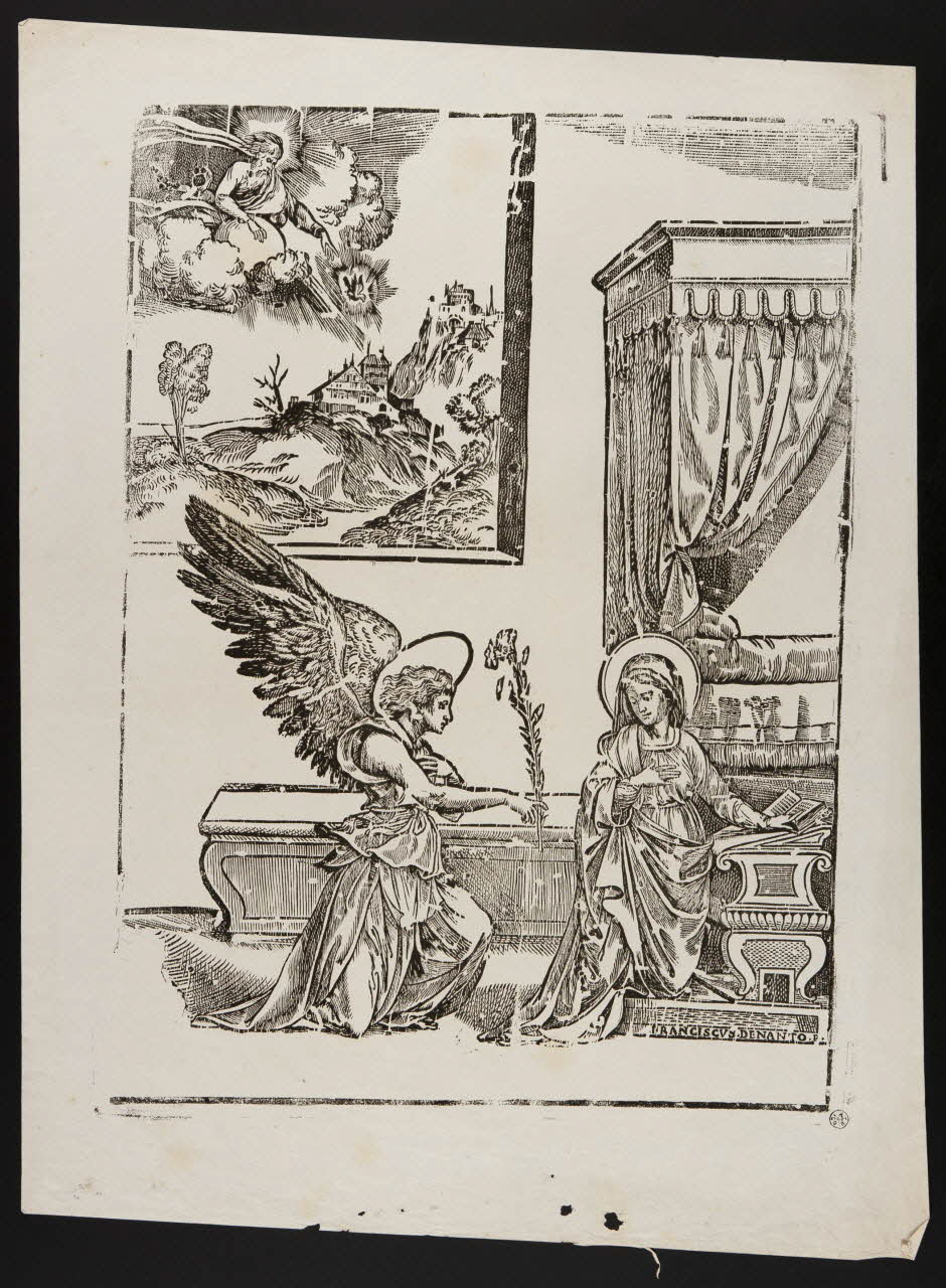 estampe L'annonciation 1957.175.380 Photo