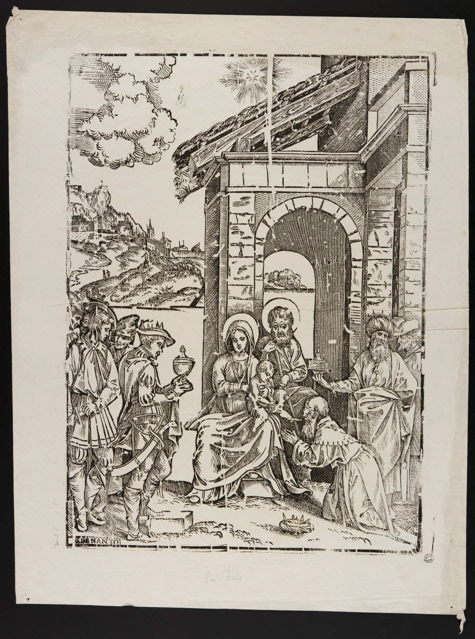 estampe Les rois mages 1957.175.382 Photo