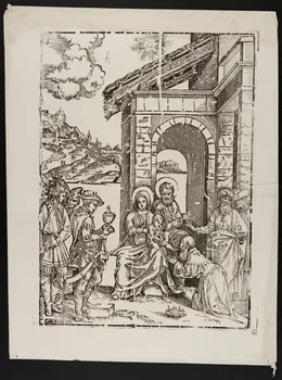 estampe Les rois mages 1957.175.382 Photo