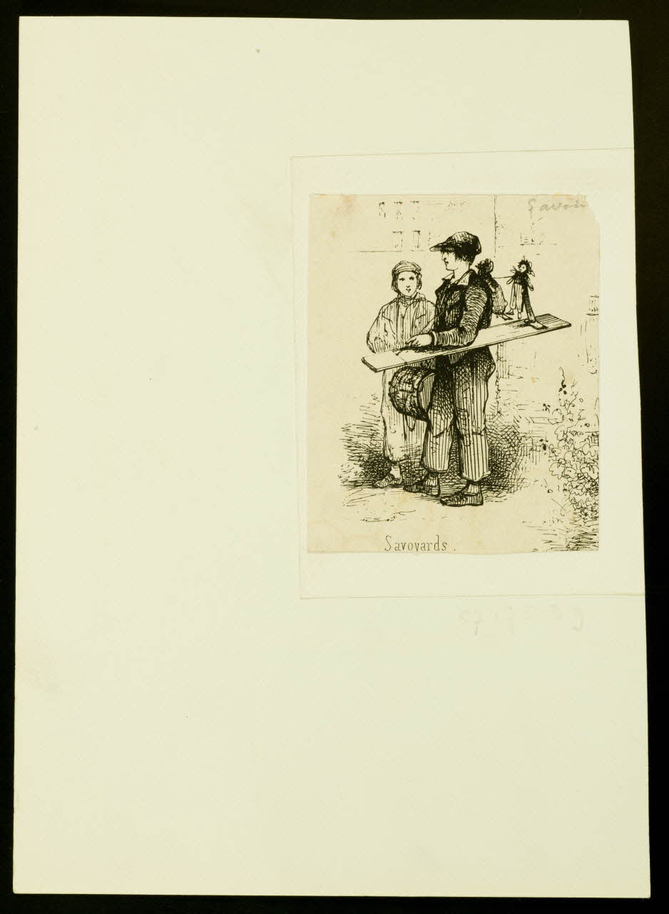 estampe Savoyards. 1957.175.39 Photo