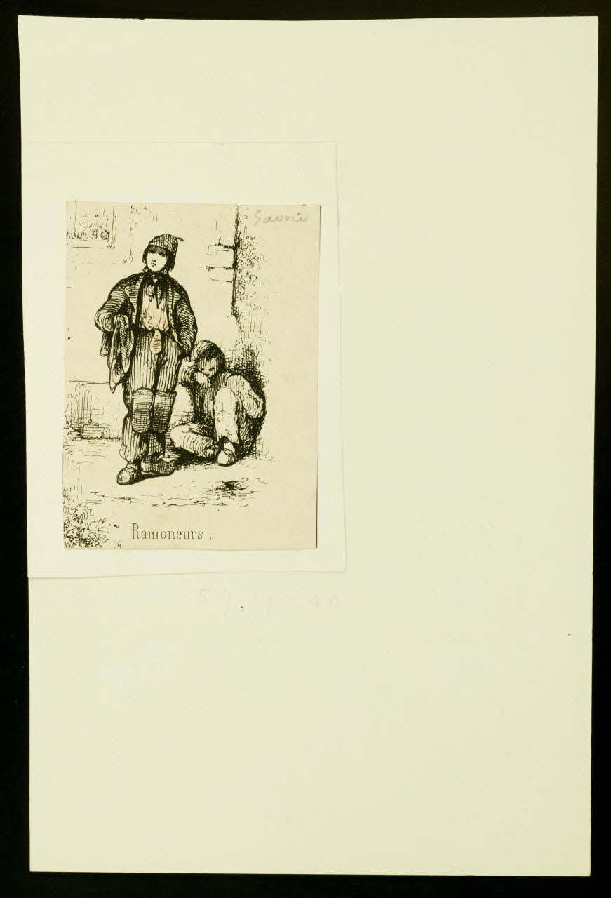 estampe Ramoneurs. 1957.175.40 Photo