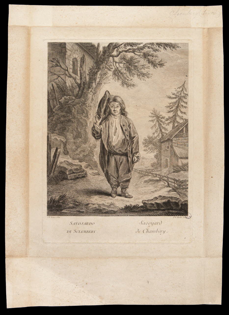 estampe Savoyard  de Chambery 1957.175.42 Photo