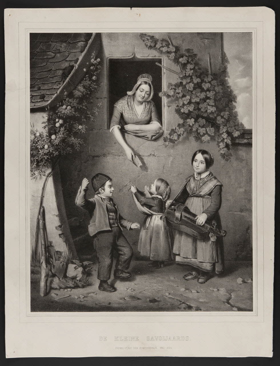 estampe DE KLEINE SAVOIJAARDS. 1957.175.48 Photo