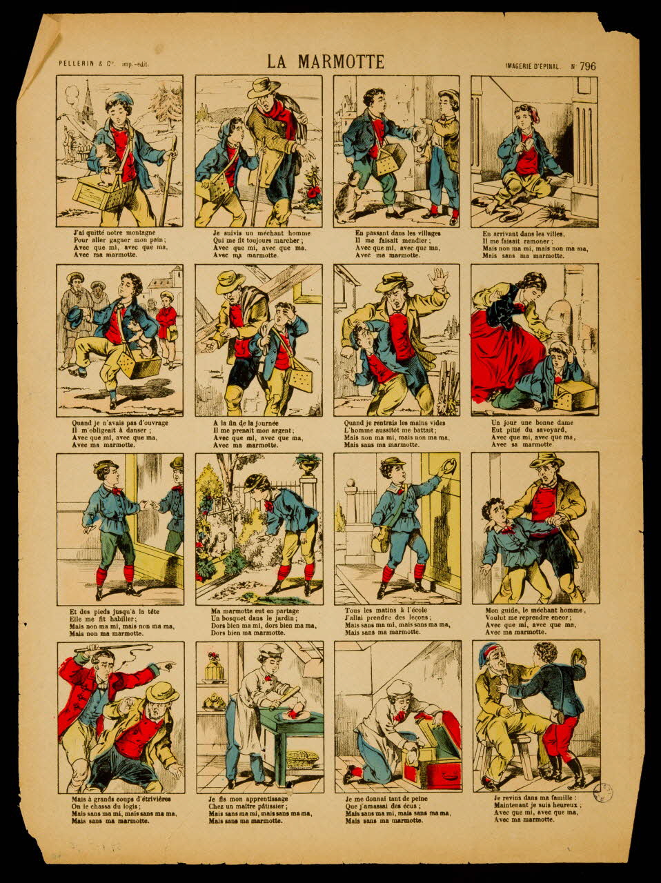 estampe LA MARMOTTE 1957.175.73 Photo