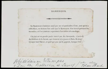 estampe RAMONEUR. 1957.175.88.2 Photo