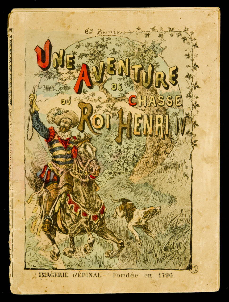 Album UNE AVENTURE  DE  CHASSE  DU  ROI HENRI IV 1957.180.1.1-10 Photo