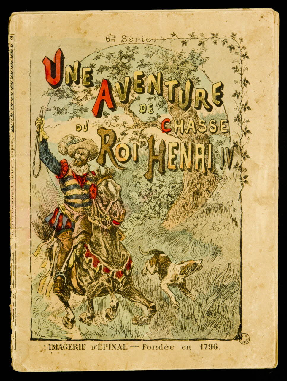 album UNE AVENTURE  DE  CHASSE  DU  ROI HENRI IV 1957.180.1.1 Photo