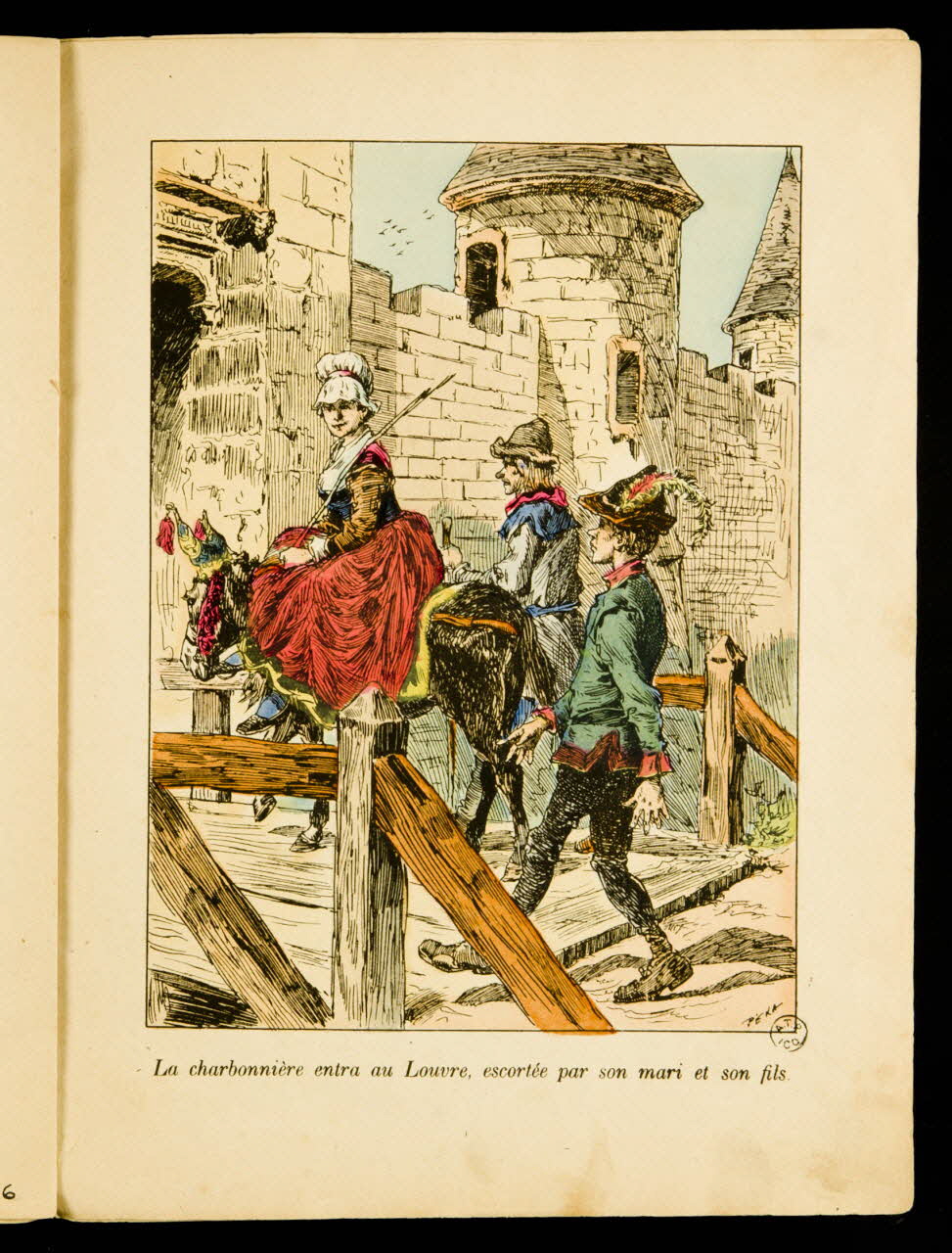 album La charbonnière entre au Louvre avec son mari et son fils 1957.180.1.7 Photo