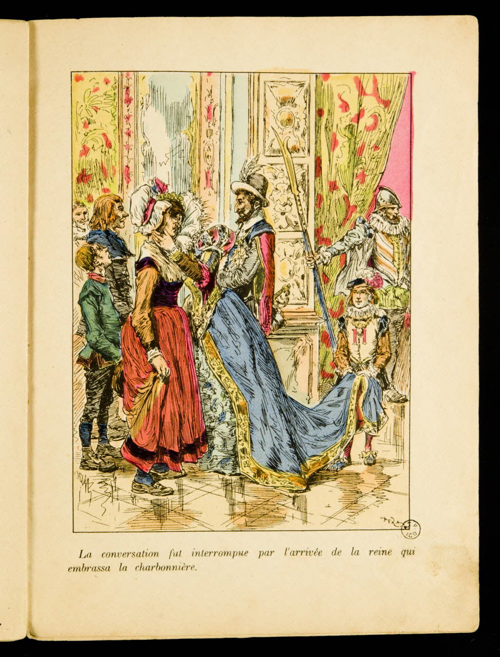 album La reine embrasse la charbonnière 1957.180.1.8 Photo