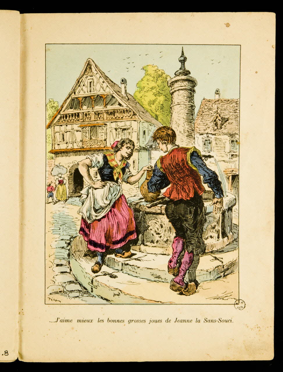 album ....J'aime mieux les bonnes grosses joues de Jeanne la Sans-Souci. 1957.180.1.9 Photo