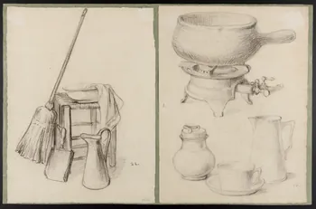 Gaëtan Dumas dessin Etudes d'atelier 1903 1957.183.16 Photo