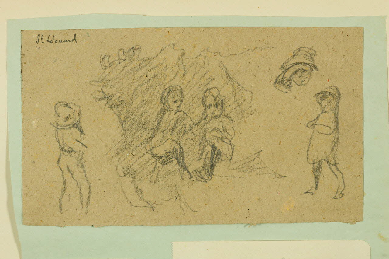 Gaëtan Dumas dessin St Léonard Limousin 1920 1957.183.44 Photo
