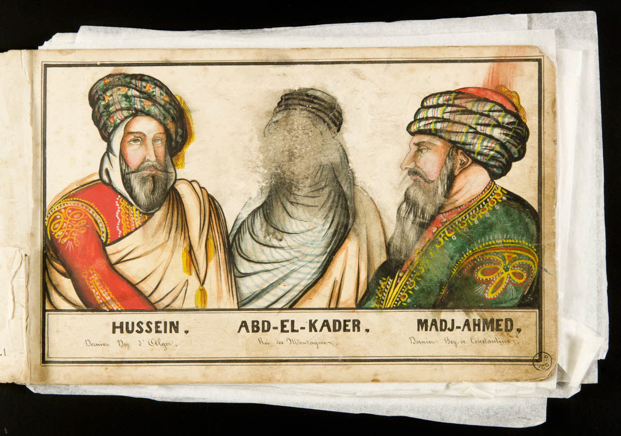 album HUSSEIN.  ABD-EL-KADER.  MADJ-AHMED. 1957.22.1.1 Photo