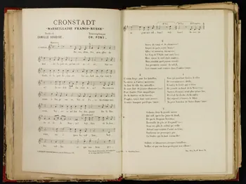 album CRONSTADT  MARSEILLAISE FRANCO-RUSSE 1957.22.3.15  Photo