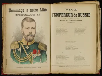 album Hommage à notre Allié  NICOLAS II 1957.22.3.25 Photo
