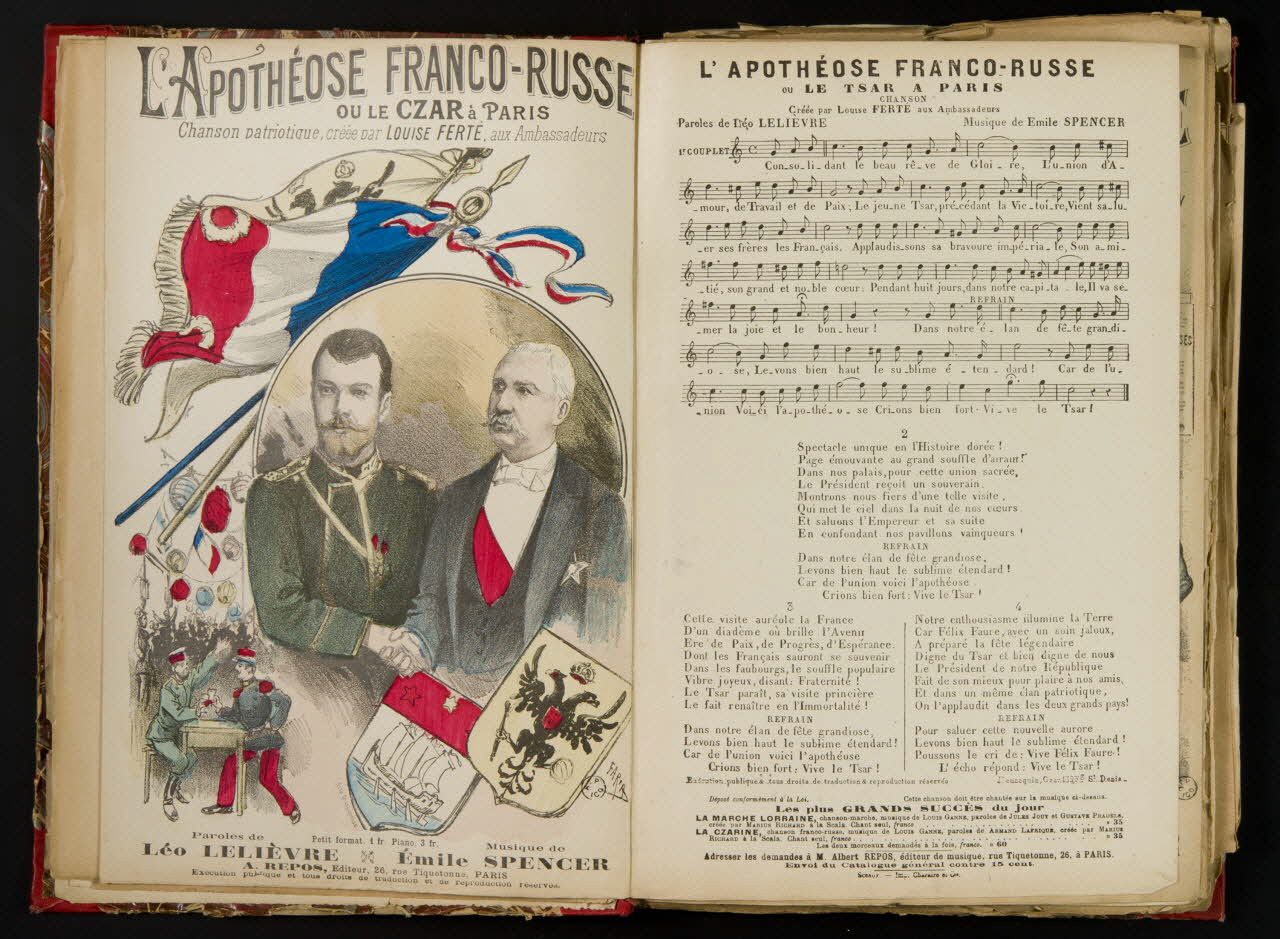 album L'APOTHEOSE FRANCO-RUSSE 1957.22.3.6 Photo