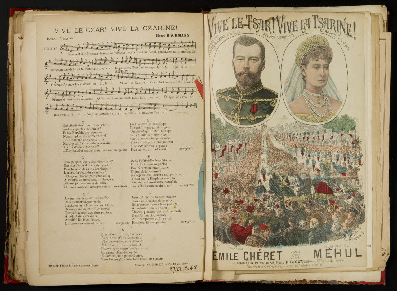 album VIVE LE CZAR !  VIVE LA  CZARINE ! 1957.22.3.65 Photo