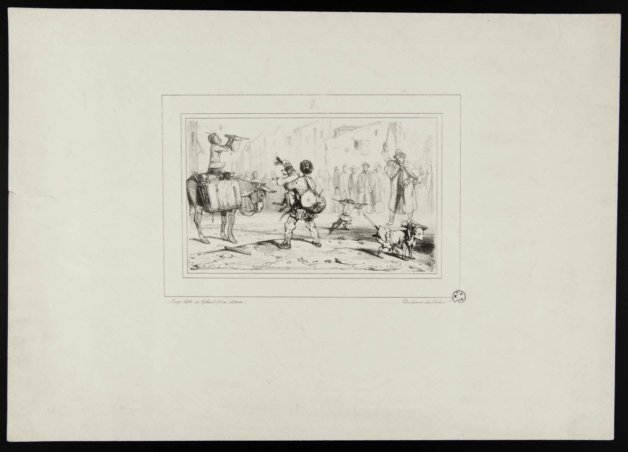 estampe Saltimbanques 1957.46.3 Photo