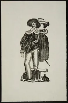 estampe Homme avec une jambe de bois 1957.48.1.2 Photo