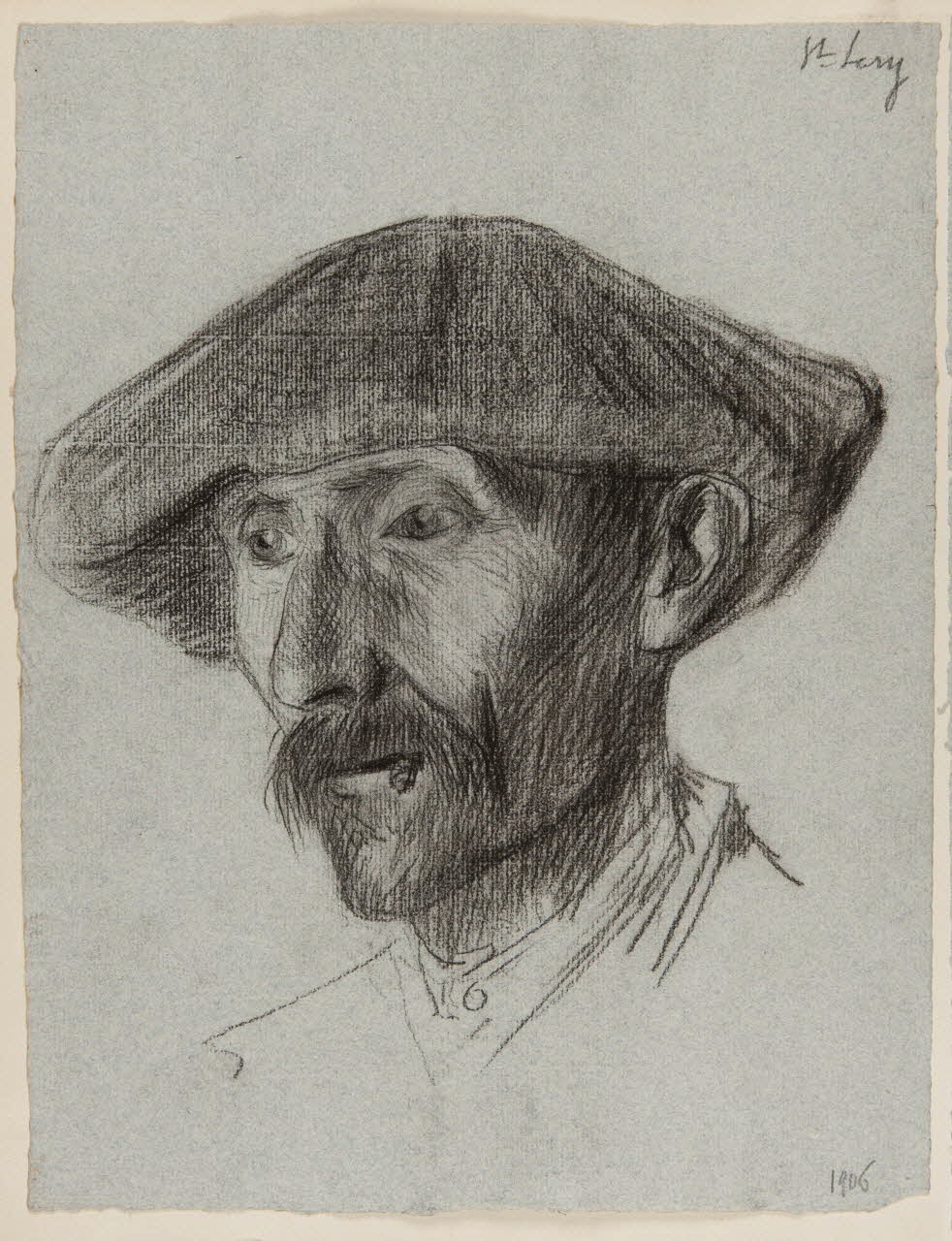dessin Portrait d'homme 1957.74.159 Photo