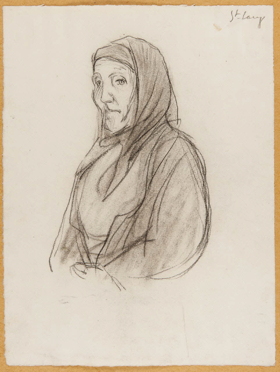 dessin Portrait de femme 1957.74.161 Photo