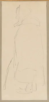 dessin Esquisse de femme 1957.74.184  Photo