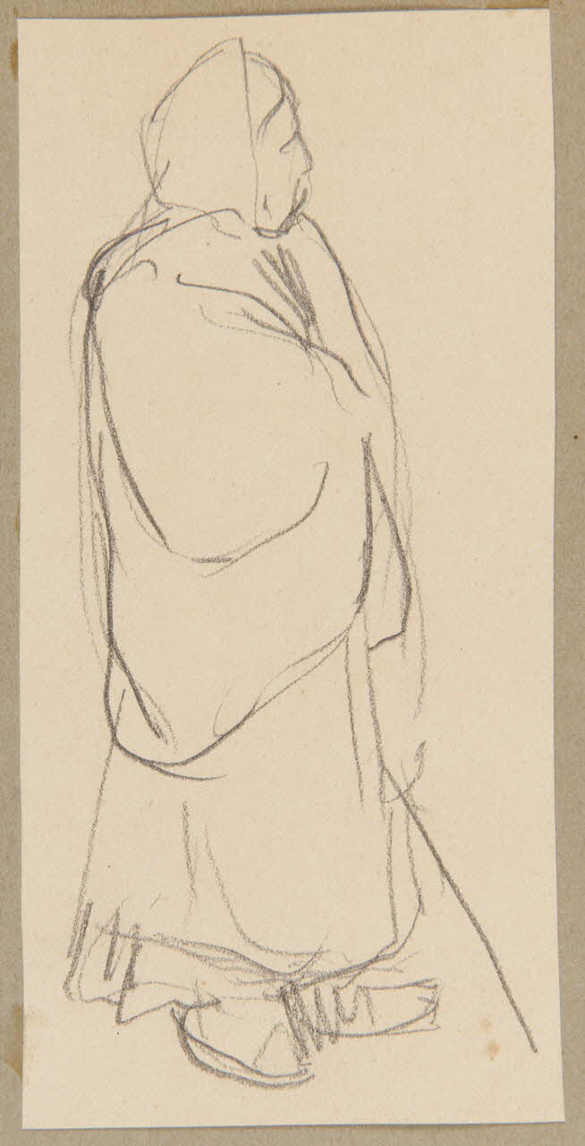 dessin Esquisse de femme 1957.74.185 Photo