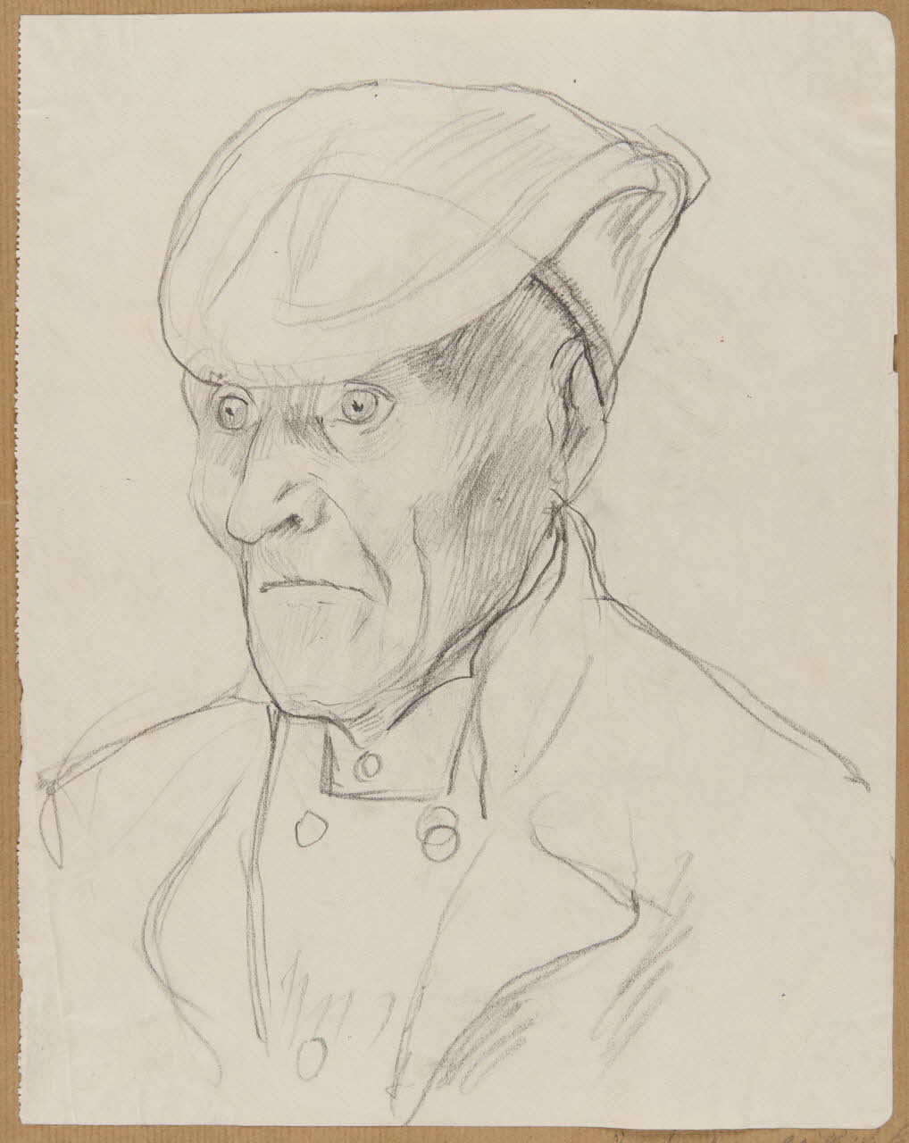 dessin Portrait d'homme 1957.74.191 Photo