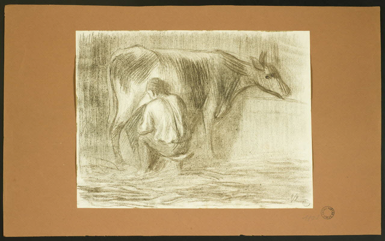 Gaëtan Dumas dessin La traite 1901 1957.74.55 Photo