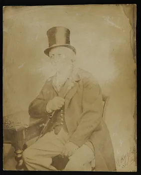 estampe Portrait d'homme assis 1957.87.1 Photo