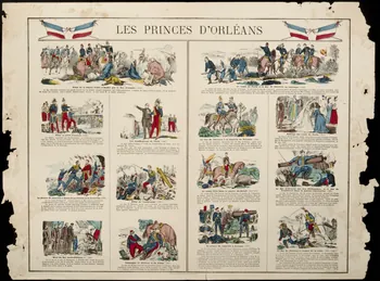 estampe LES PRINCES D'ORLEANS 1957.95.42 Photo