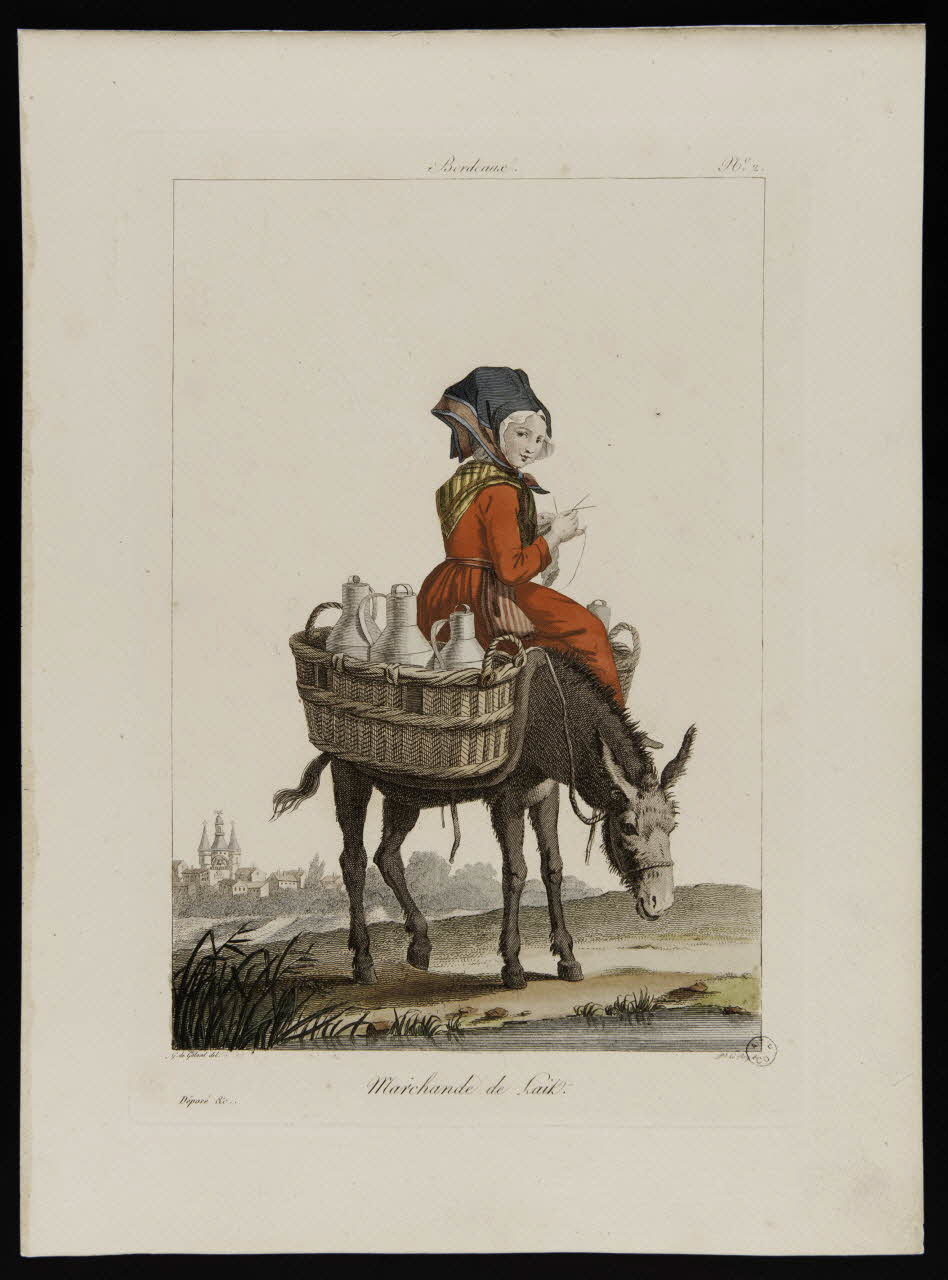 élément d'ensemble Marchande de Lait. 1958.116.26 Photo