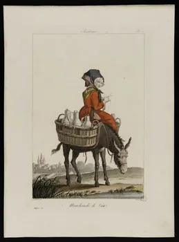 élément d'ensemble Marchande de Lait. 1958.116.26 Photo