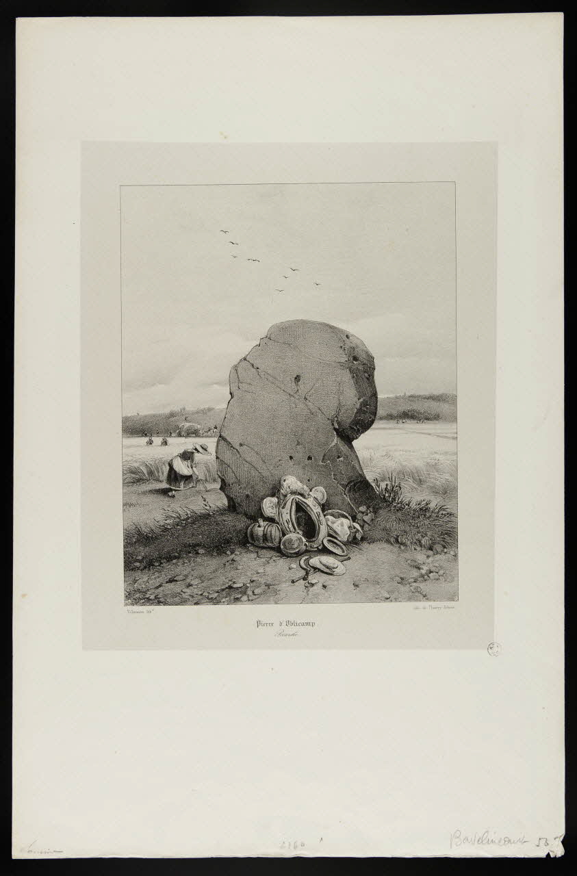 estampe Pierre d'Oblicamp.  Picardie. 1958.116.30 Photo