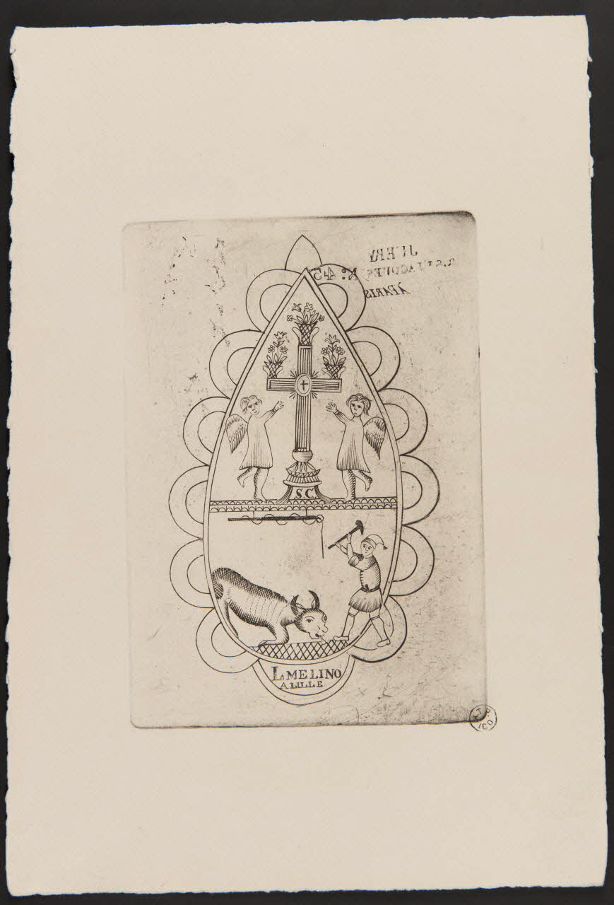 blason de corporation Sainte Croix 1958.4.15 Photo