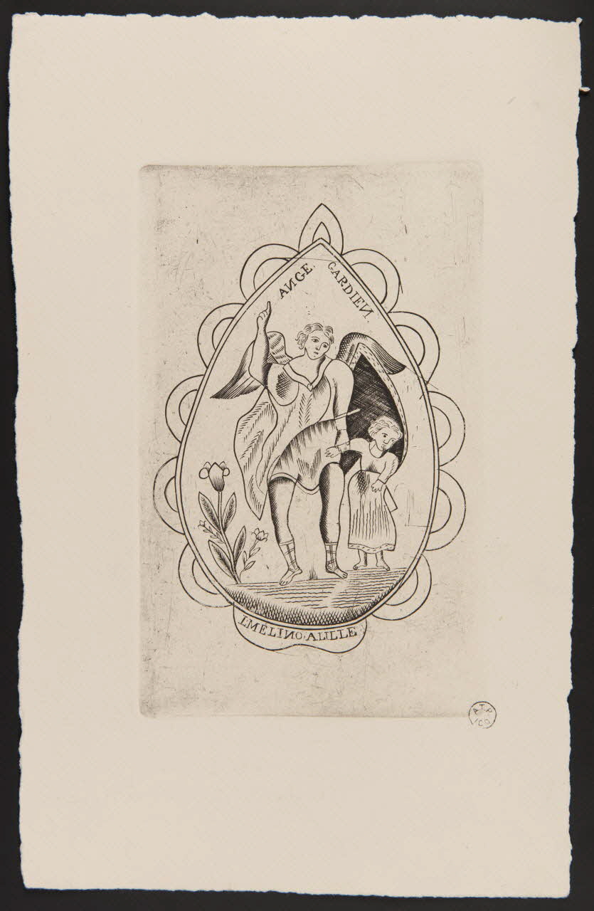 blason de corporation ANGE. GARDIEN 1958.4.16 Photo