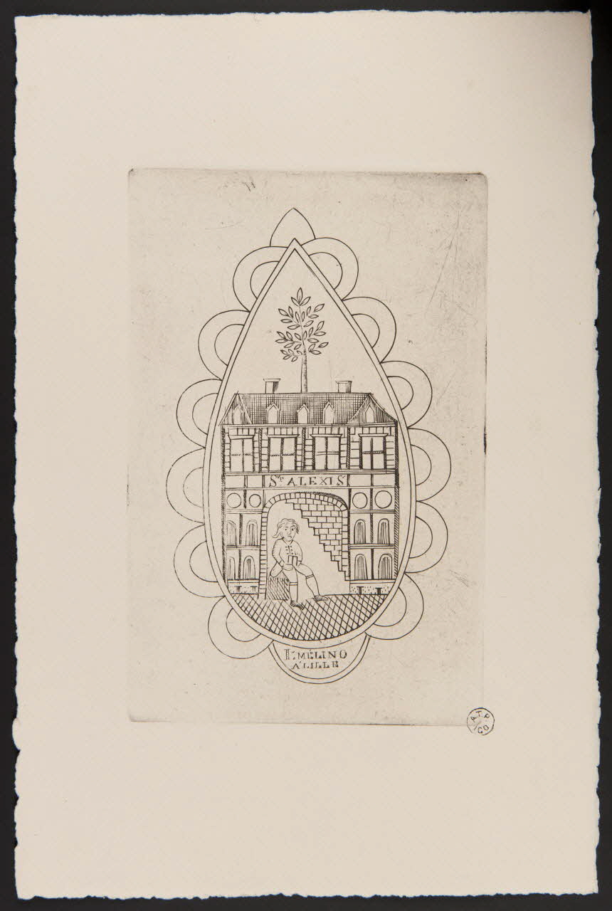 blason de corporation ST ALEXIS 1958.4.19 Photo