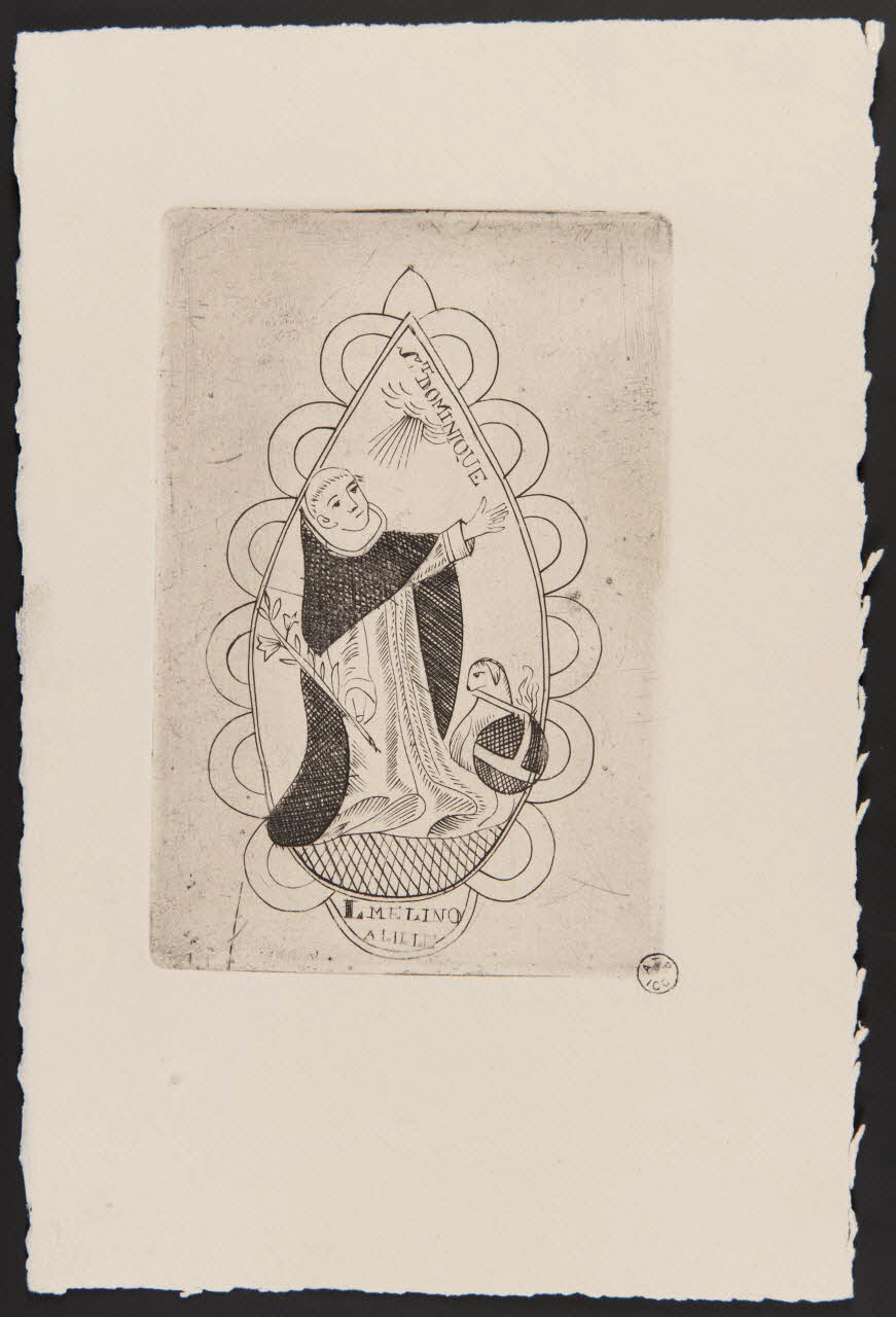 blason de corporation S.T DOMINIQUE 1958.4.27 Photo