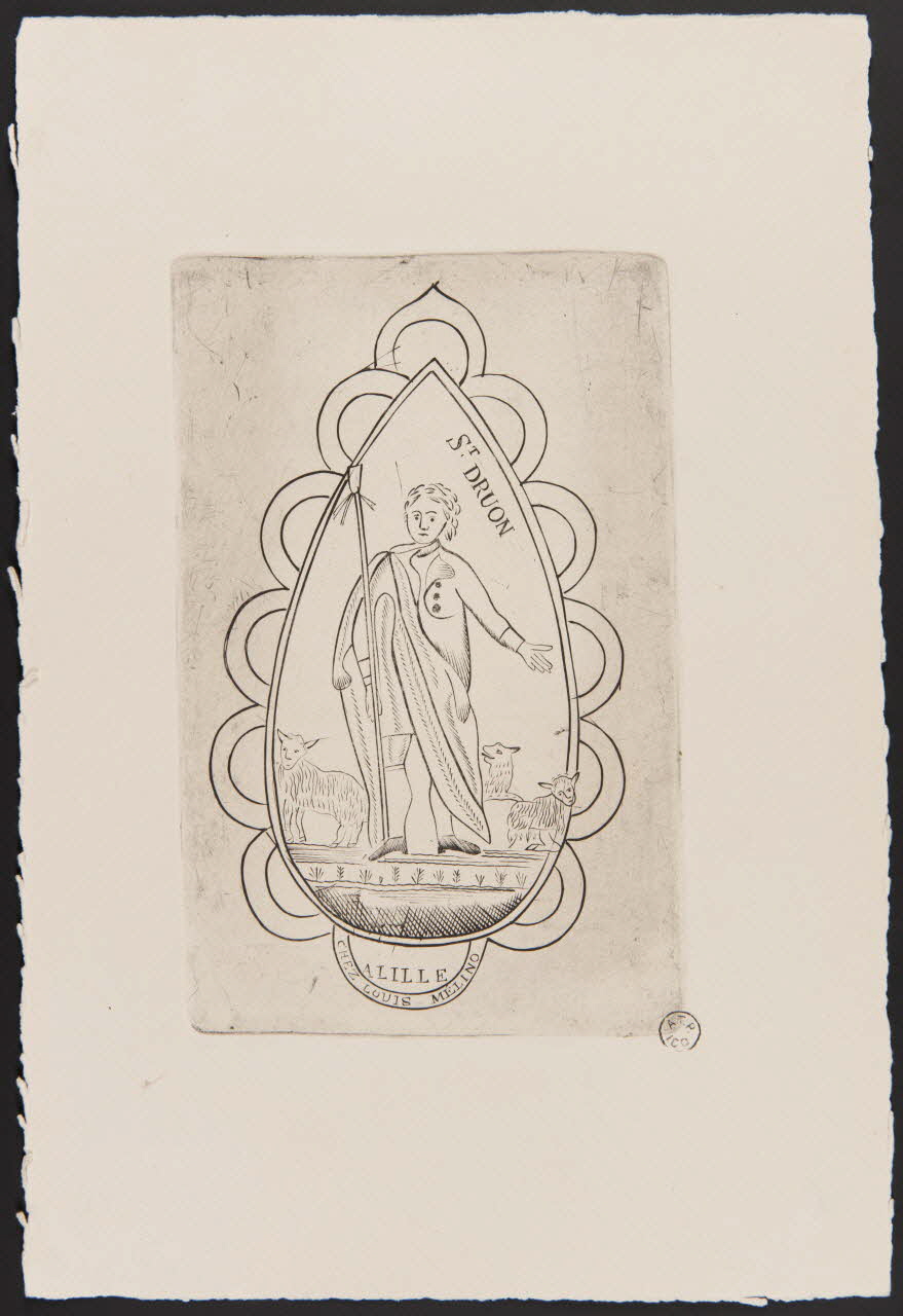 blason de corporation S.T DRUON 1958.4.30 Photo